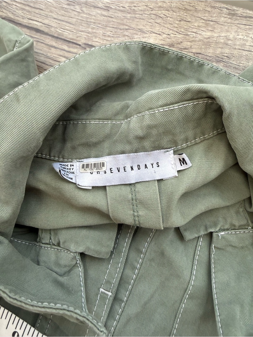 Anthropologie Oh seven‎ days Bobby Relaxed Coveralls size medium - Picture 5 of 7
